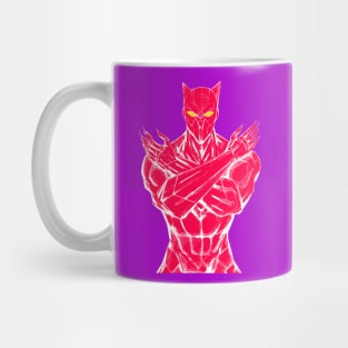 wakanda in vibranium the black panther Mug